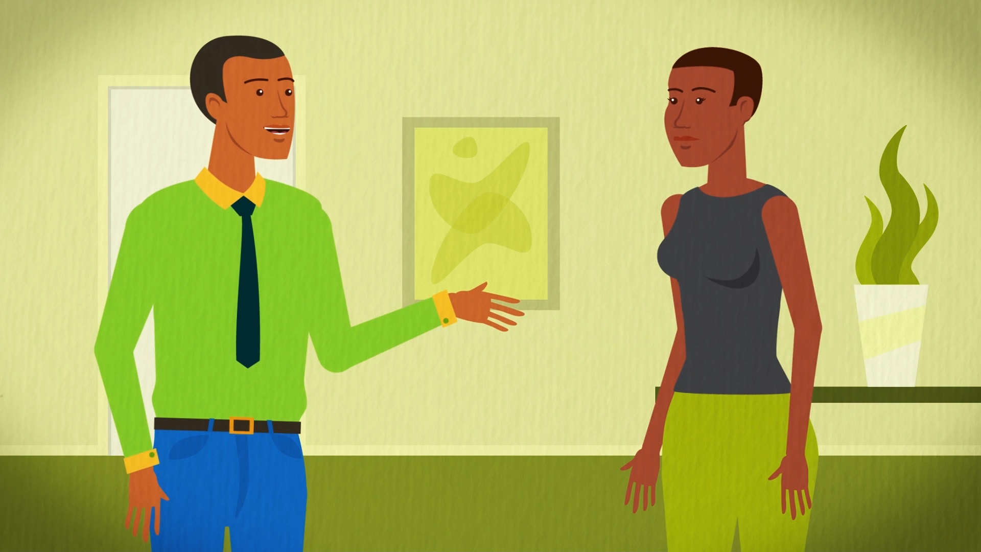 Explainer Video-Motion Graphics-Vector Animation-Character Animation-Stylized Vector Artwork